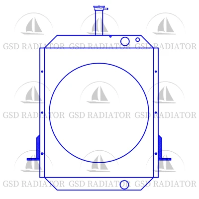 Xugong Xcmg Radiator